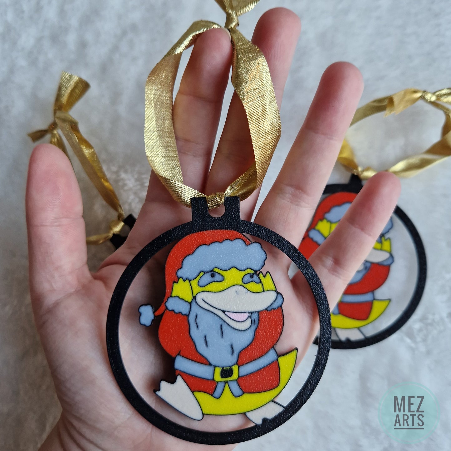 Santa Psyduck | Christmas Decoration
