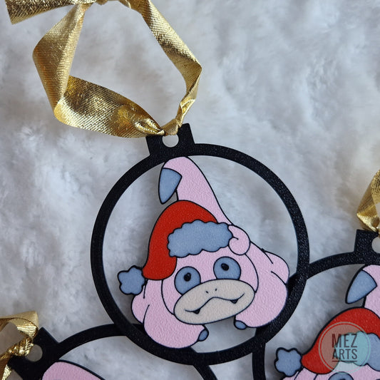 Santa Slowpoke | Christmas Decoration