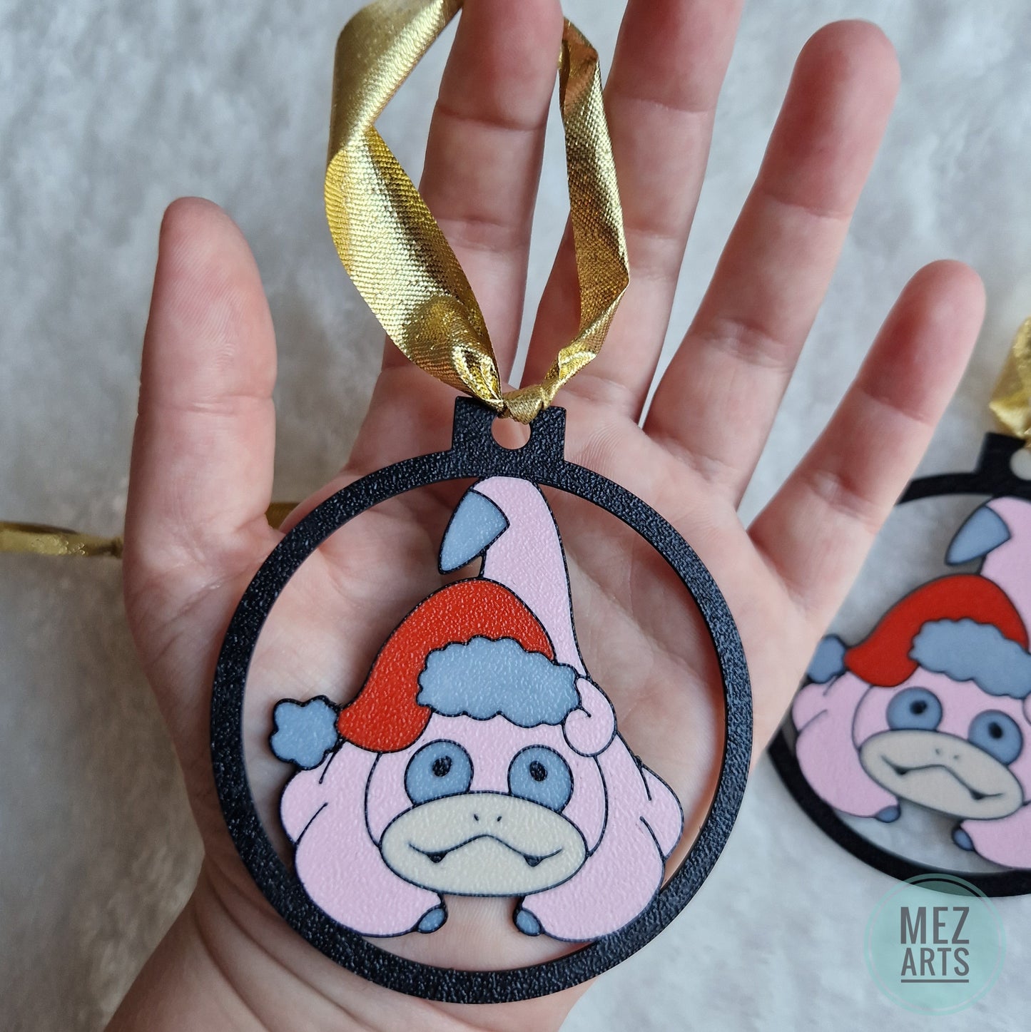 Santa Slowpoke | Christmas Decoration