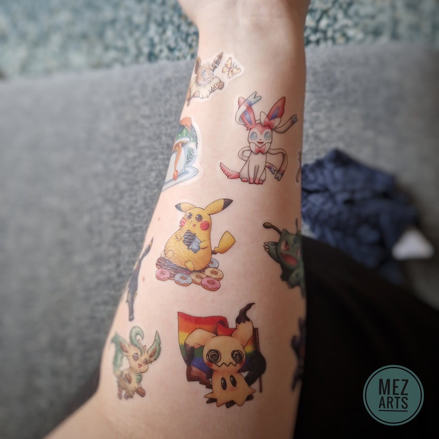 Temporary Tattoo set
