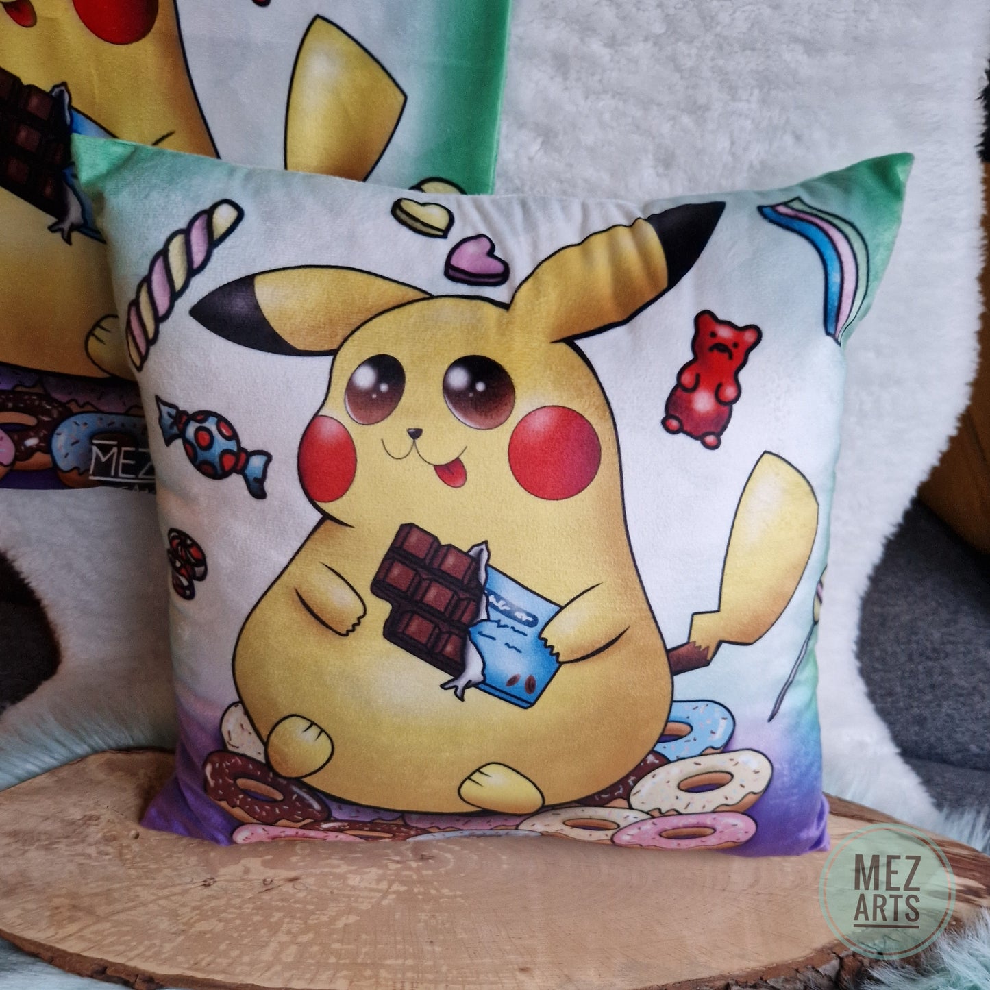 Chunkachu | pillowcase