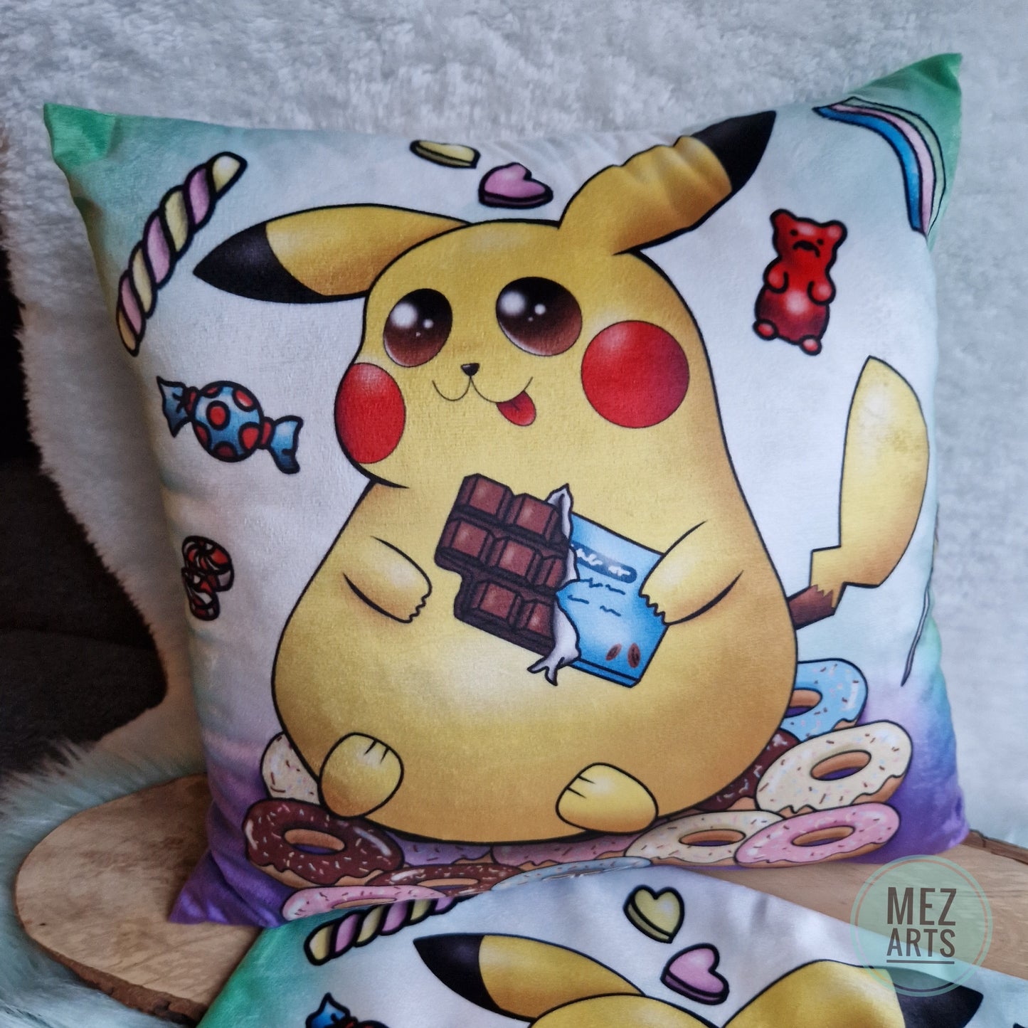 Chunkachu | pillowcase