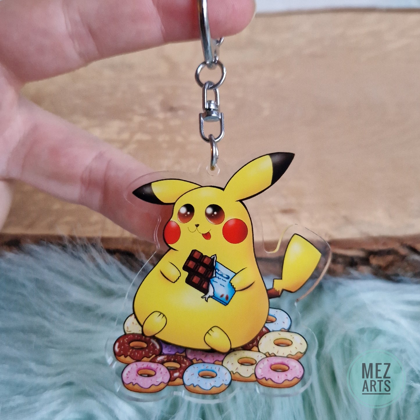 Chunkachu | keychain
