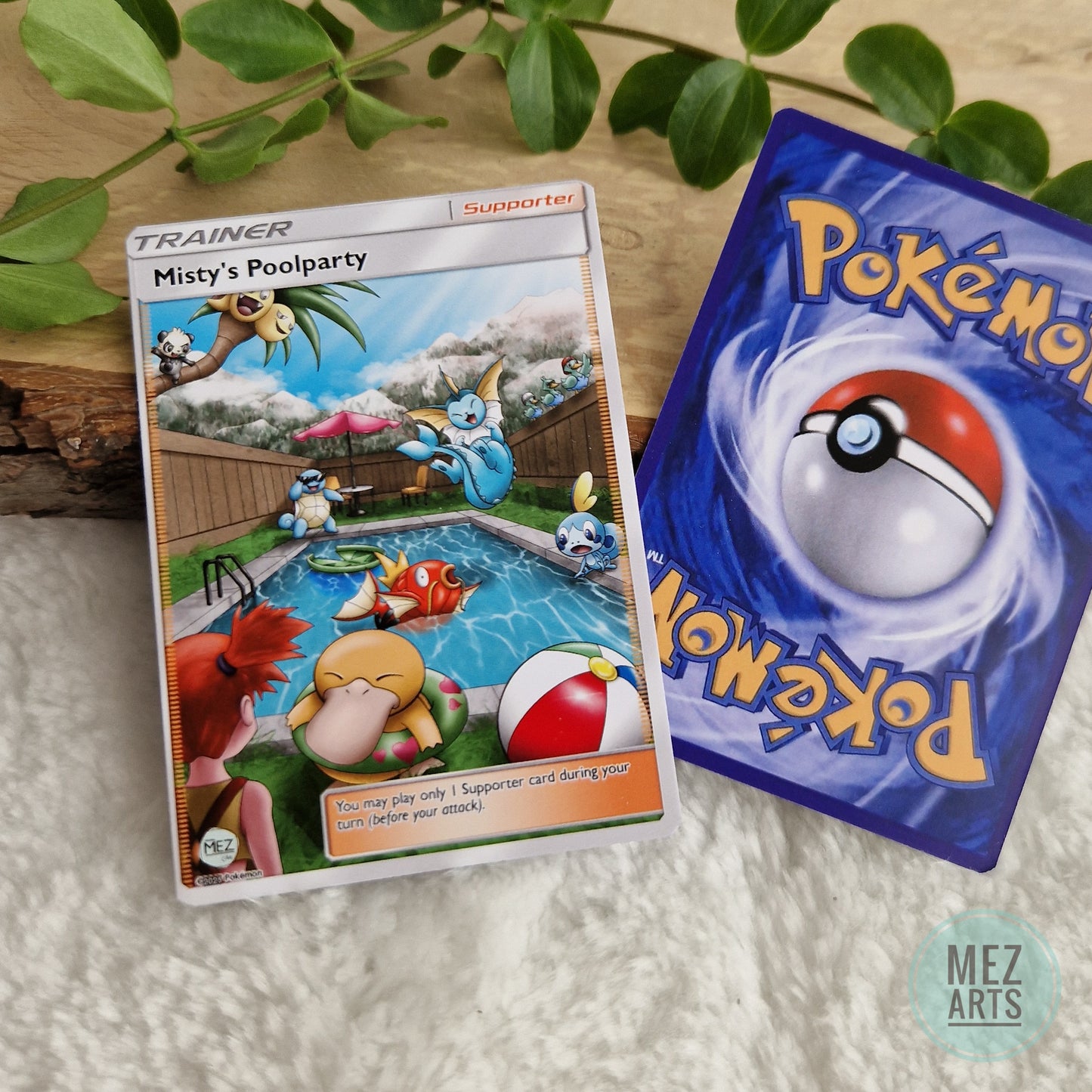 Misty's Poolparty | Custom card
