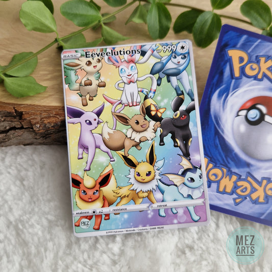 Eeveelutions | Custom card
