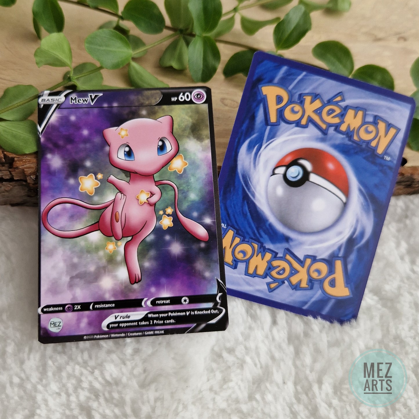 Mew in space | Custom card