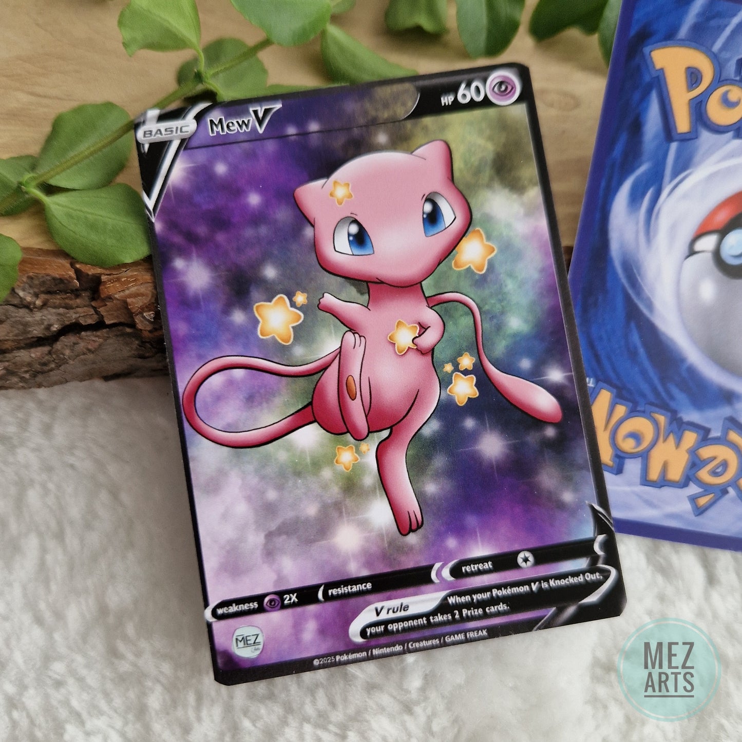 Mew in space | Custom card