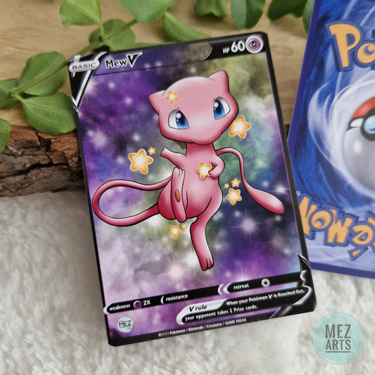 Mew in space | Custom card