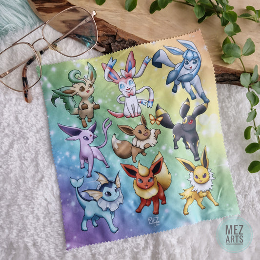 Eeveelutions | Glasses Cloth