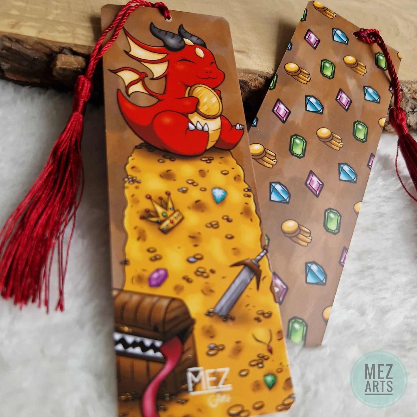 Dragon hoard | bookmark