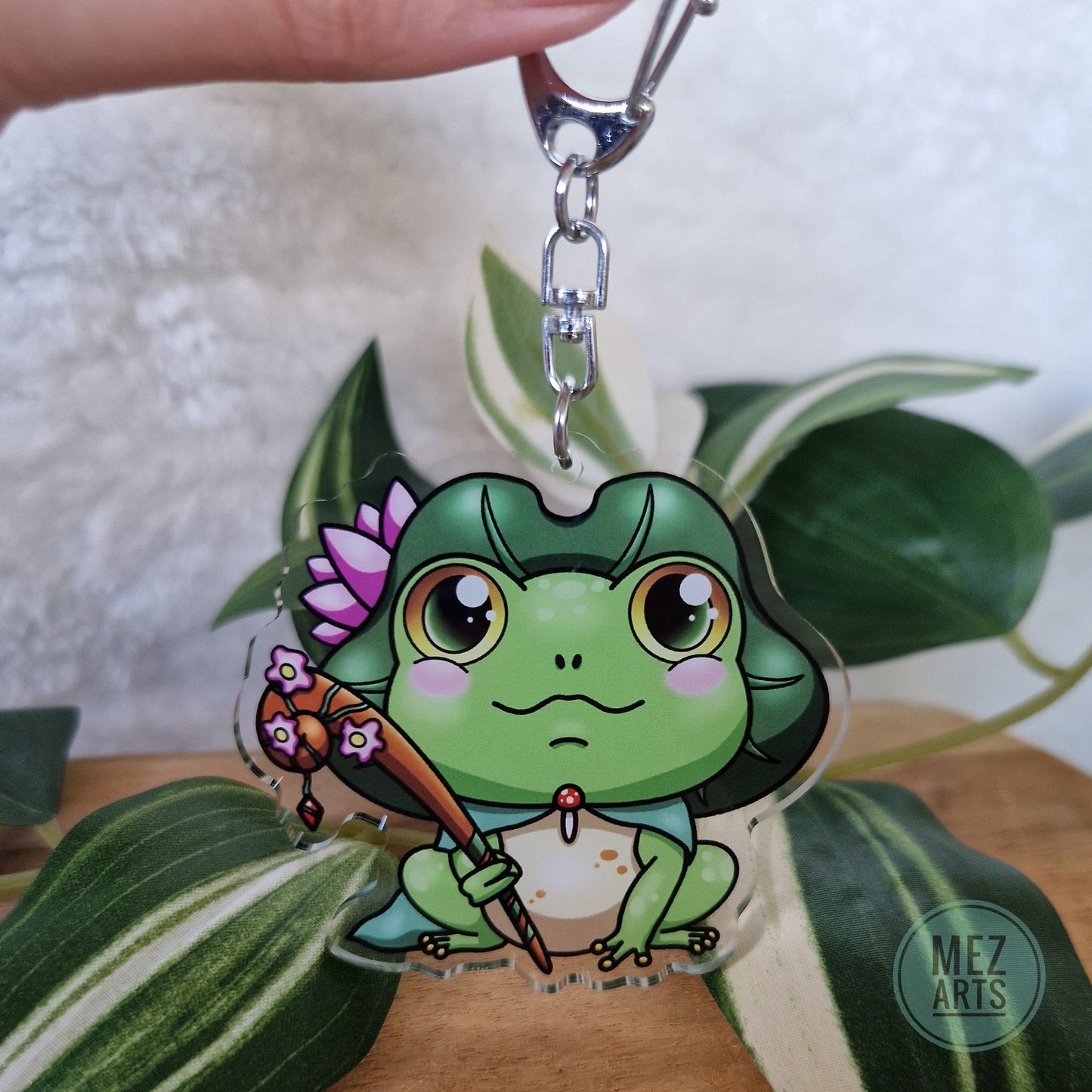 Druid Frog | keychain