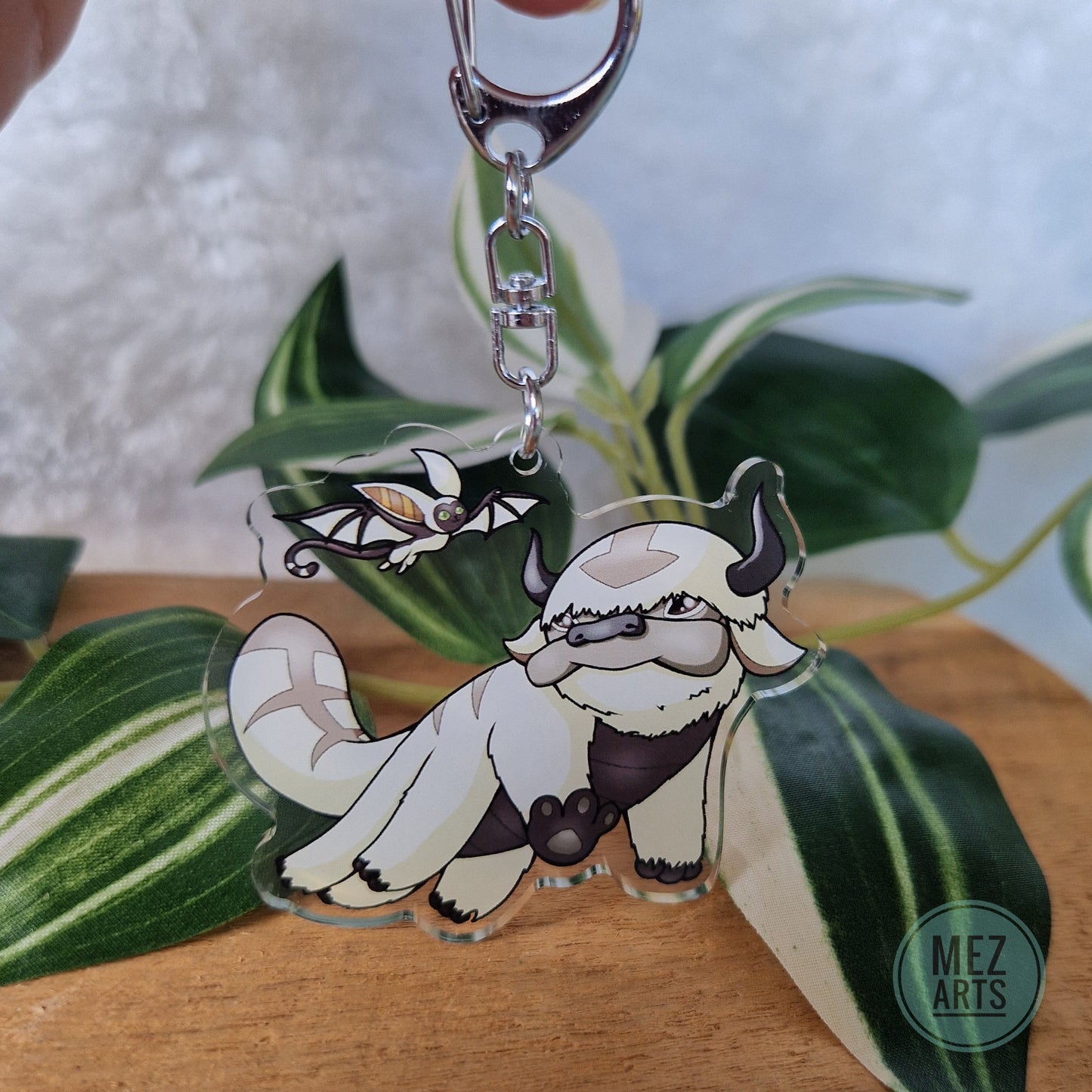 Appa and Momo | keychain