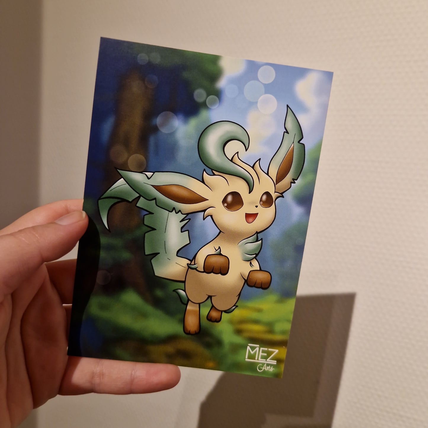 Leafeon | postcard