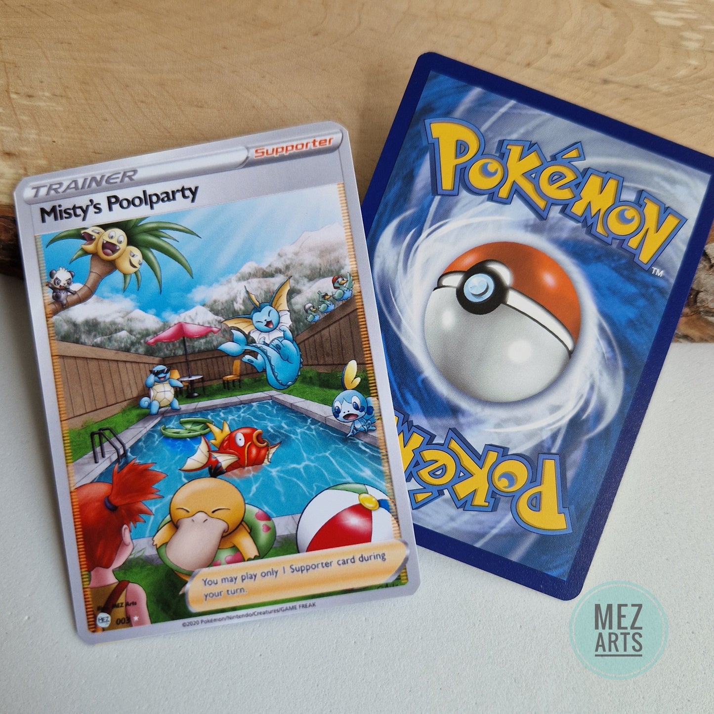 Misty's Poolparty | Custom card