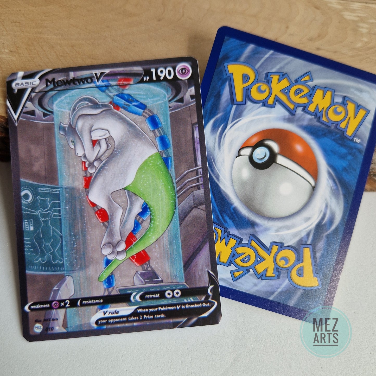 Shiny Mewtwo | Custom card
