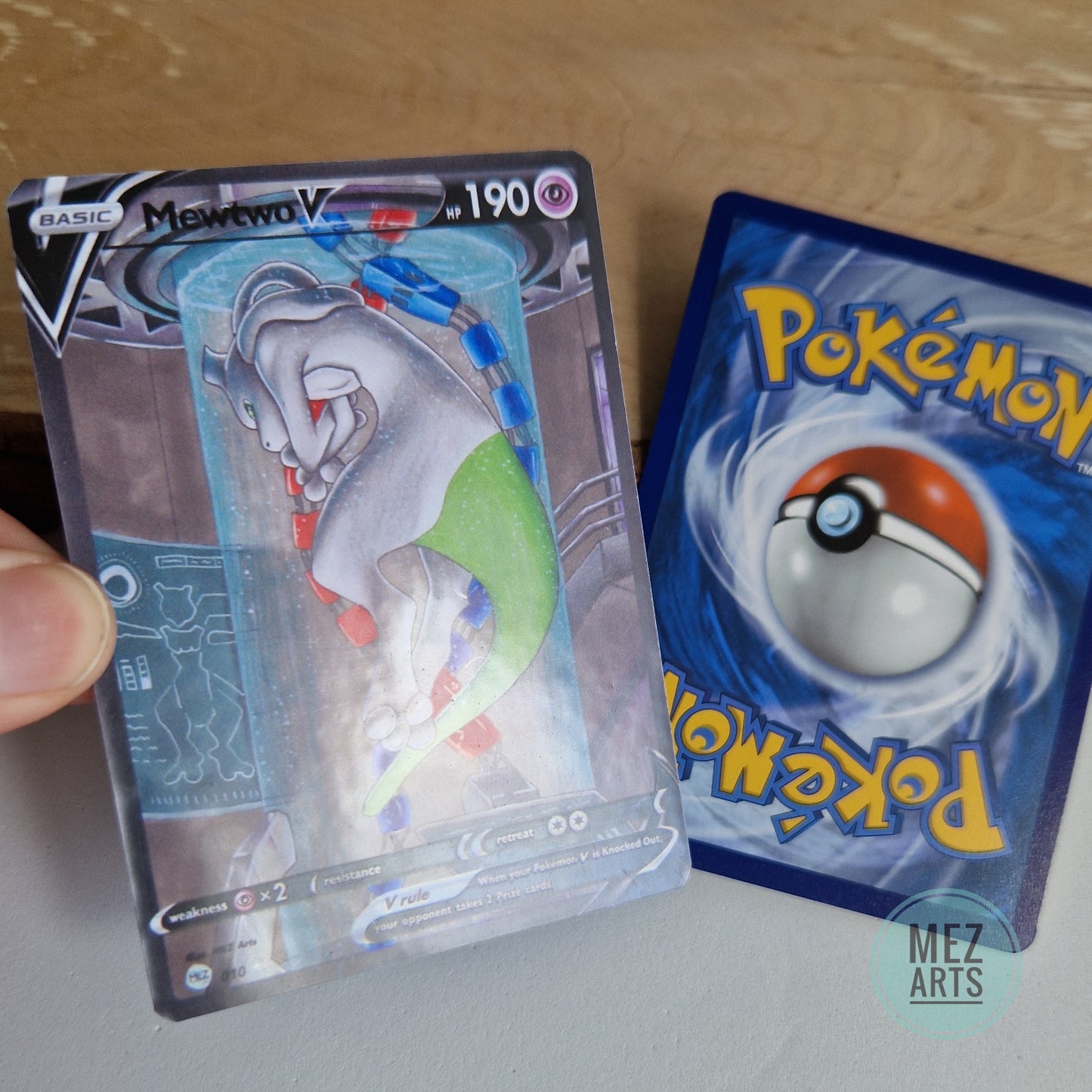 Shiny Mewtwo | Custom card