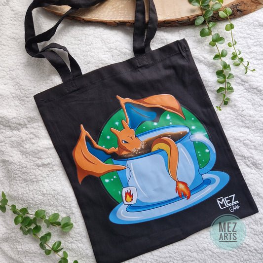 Cup o’ Charizard | totebag