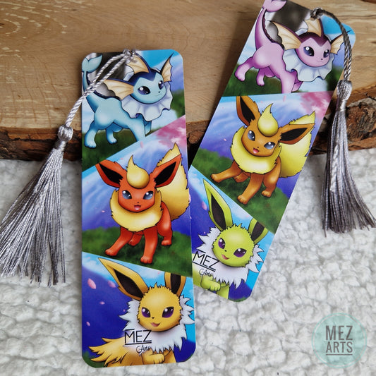 Vaporeon, Flareon and Jolteon Eeveelutions | bookmark