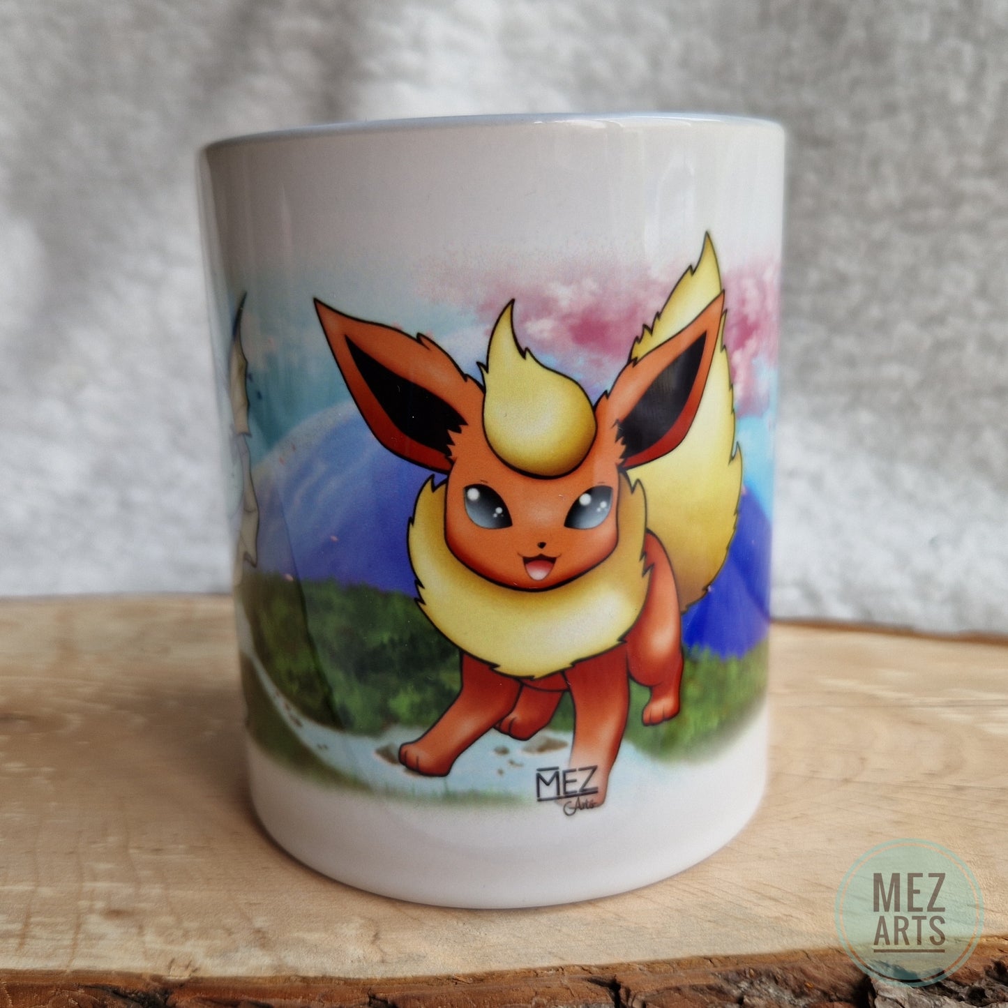Vaporeon, Flareon and Jolteon Eeveelutions | mug