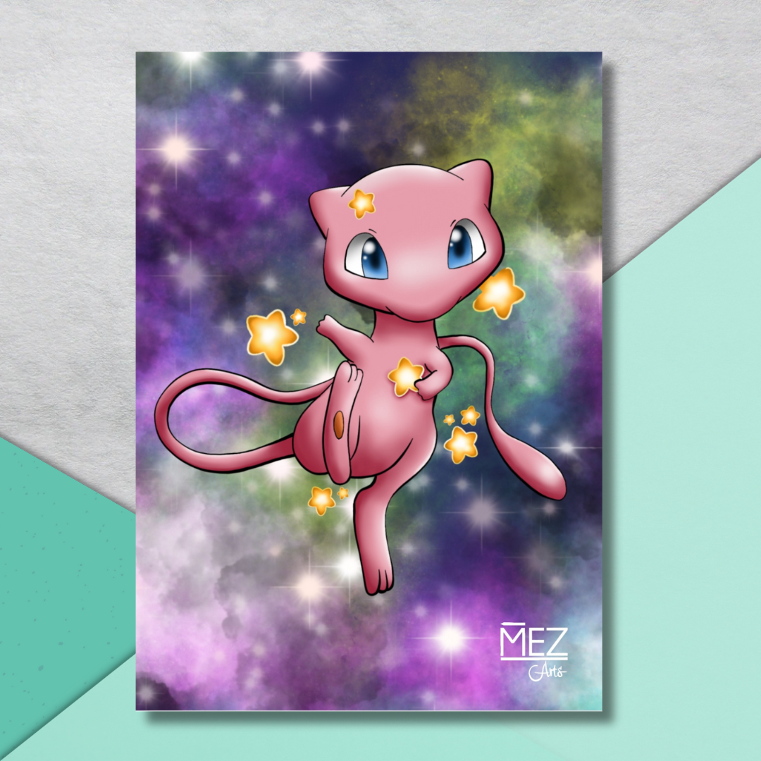 Mew in space | art print