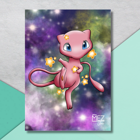 Mew in space | art print