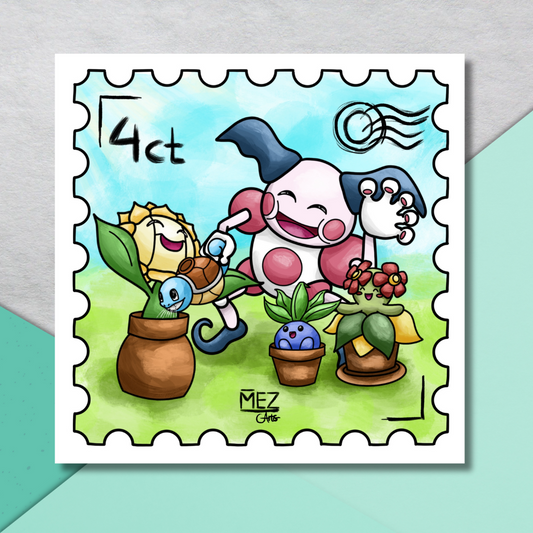 Mr. Mime | art print