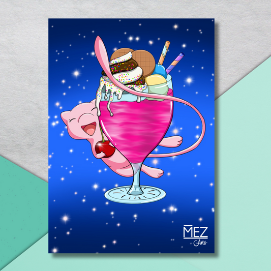 Mewshake | art print