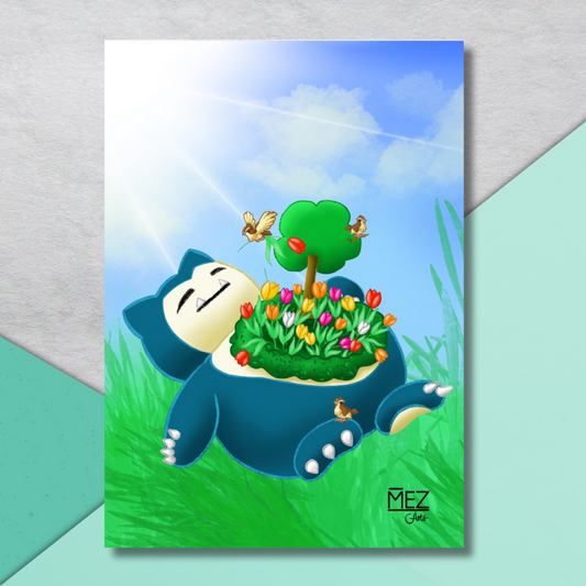 Snorlax | art print