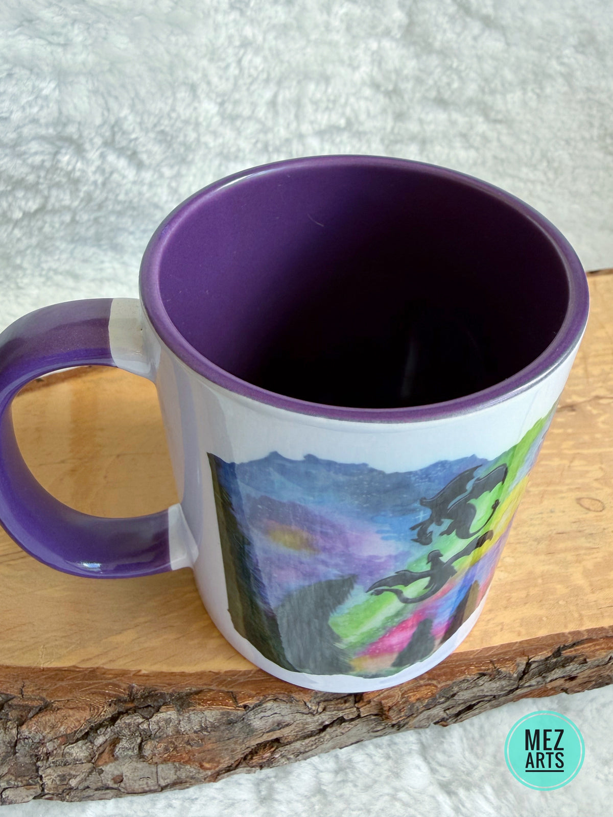 Watercolour dragon | mug
