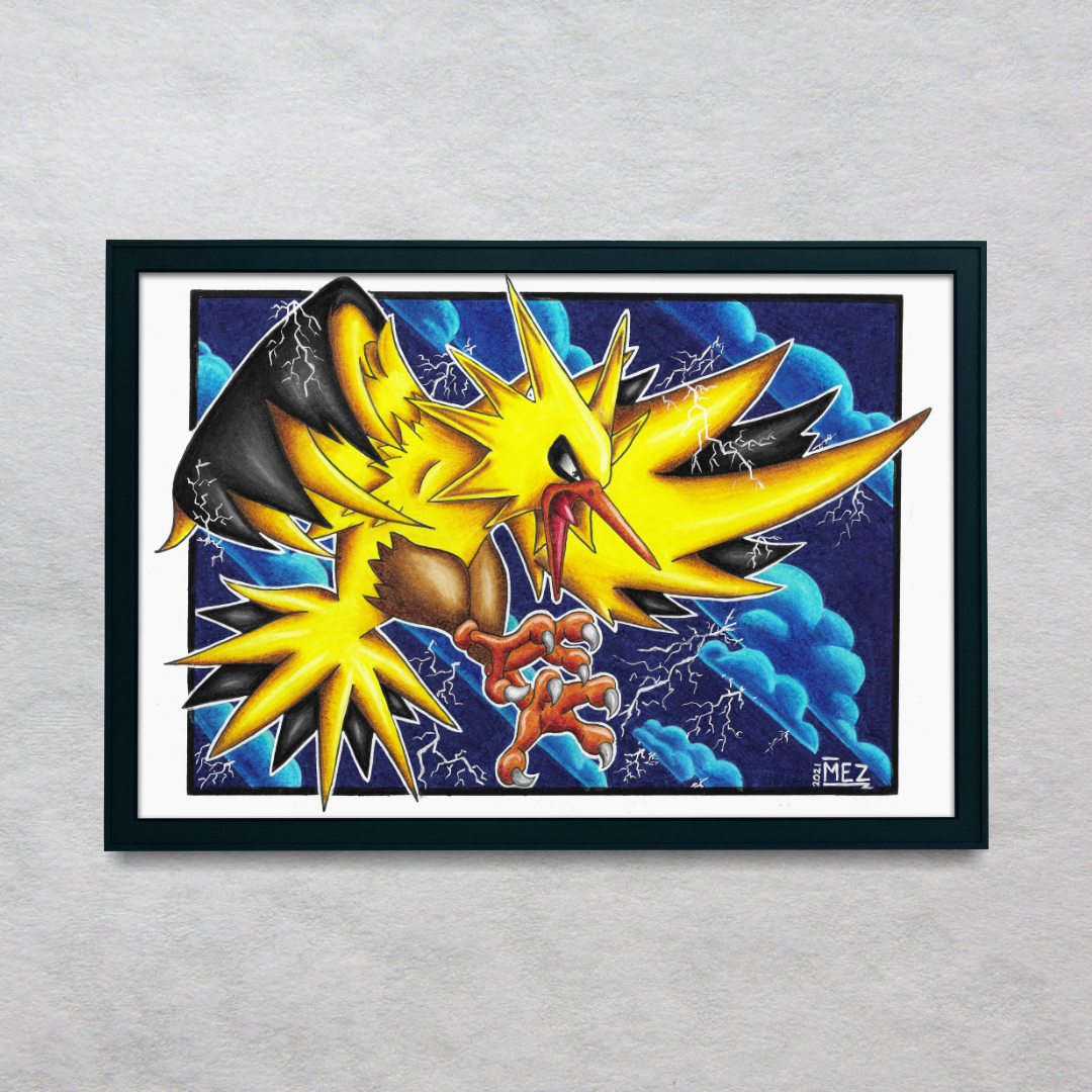 Zapdos | art print