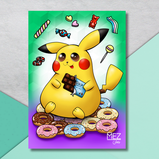 Chunkachu | art print