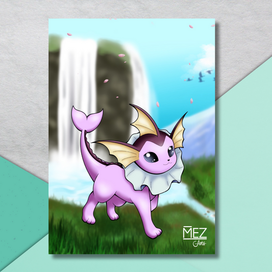 Shiny Vaporeon | art print