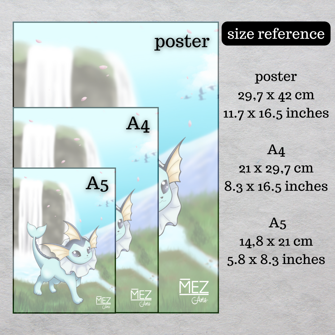 Vaporeon | art print