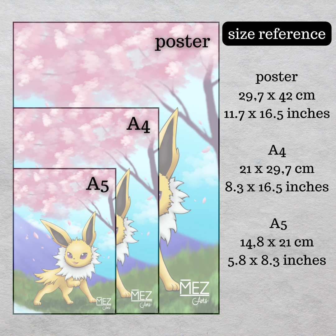Jolteon | art print