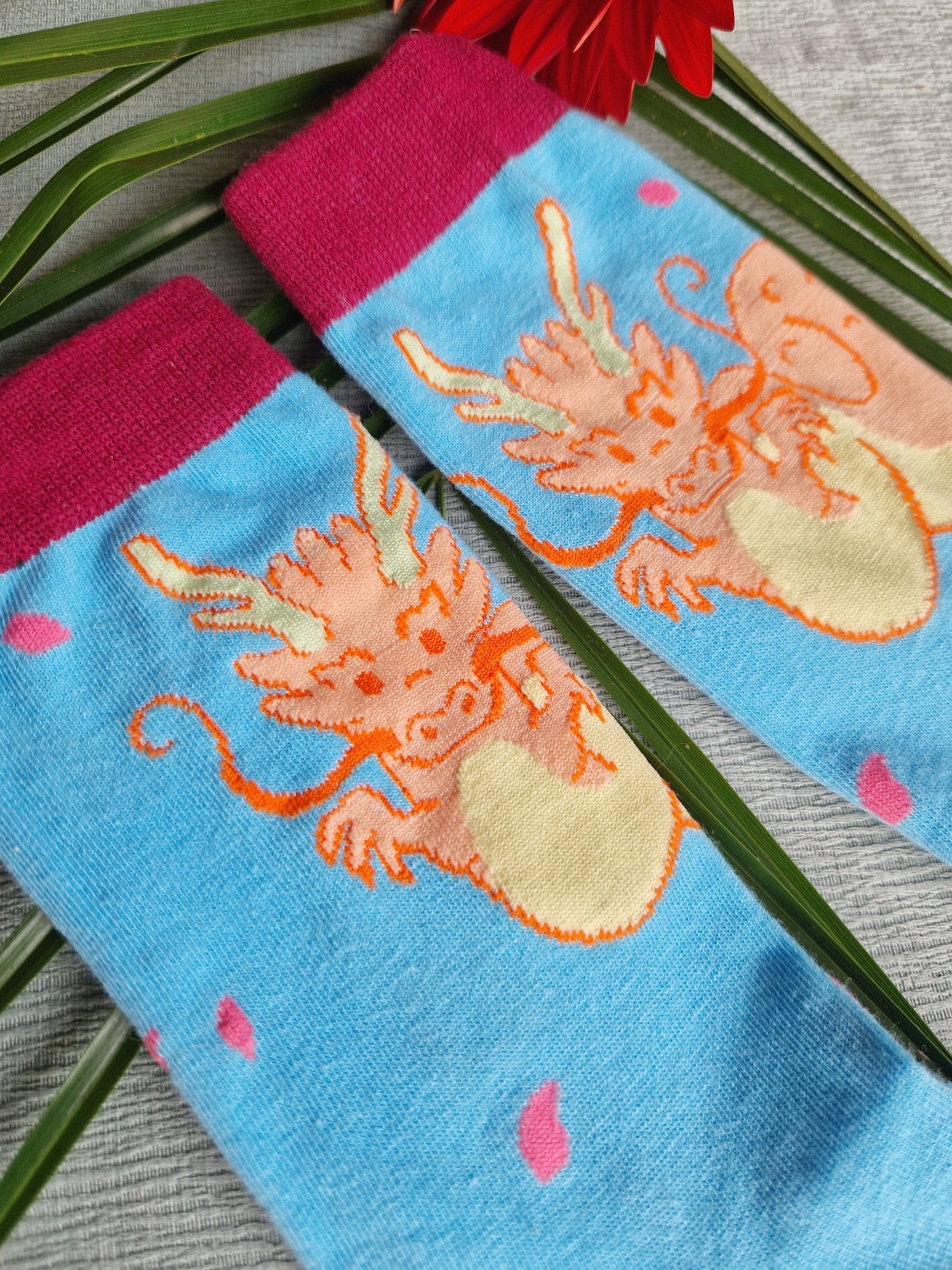 Sakura Dragon - Socks