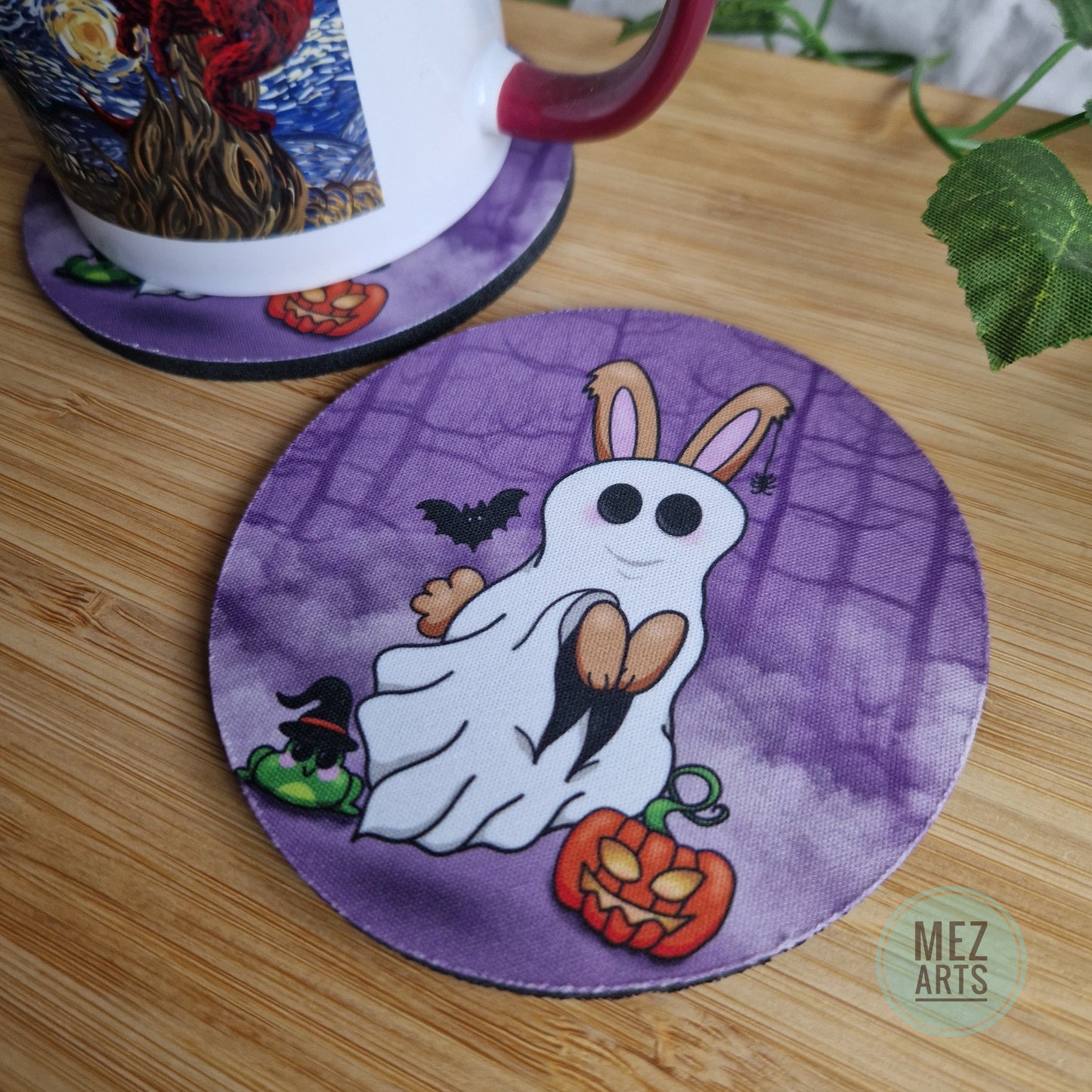 Halloween bunny | Coaster