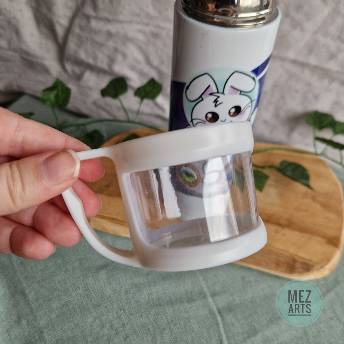 Astronaut bunny | thermos