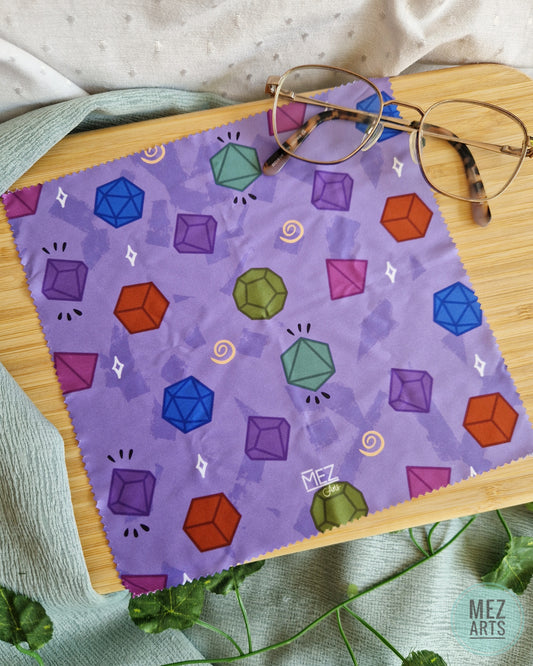 Dice | Glasses Cloth