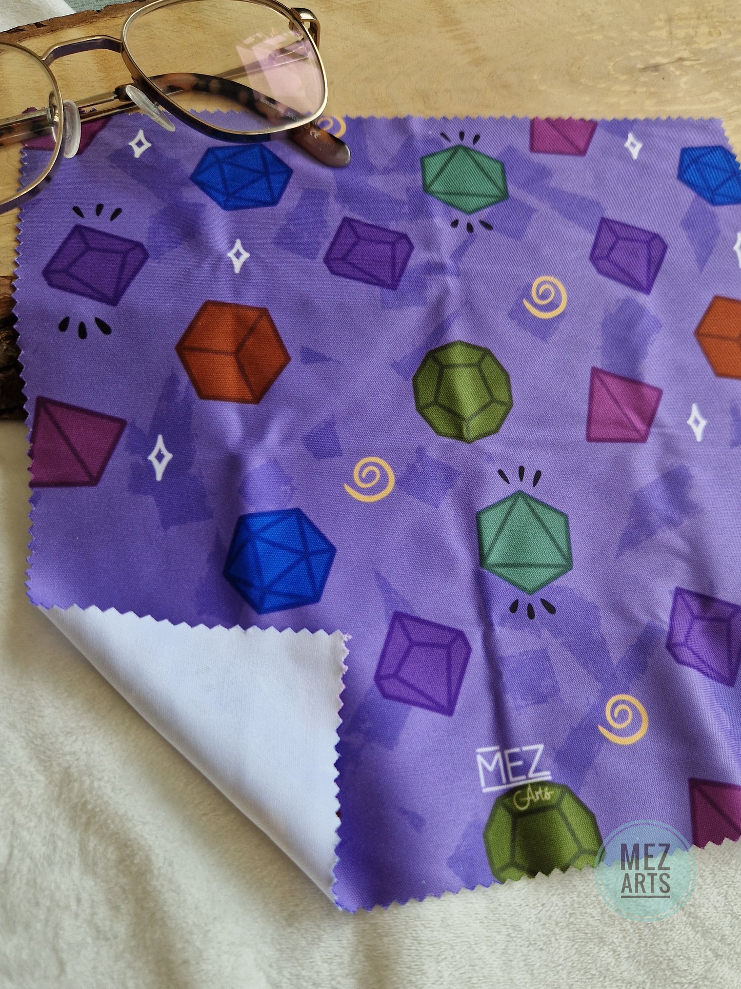 Dice | Glasses Cloth