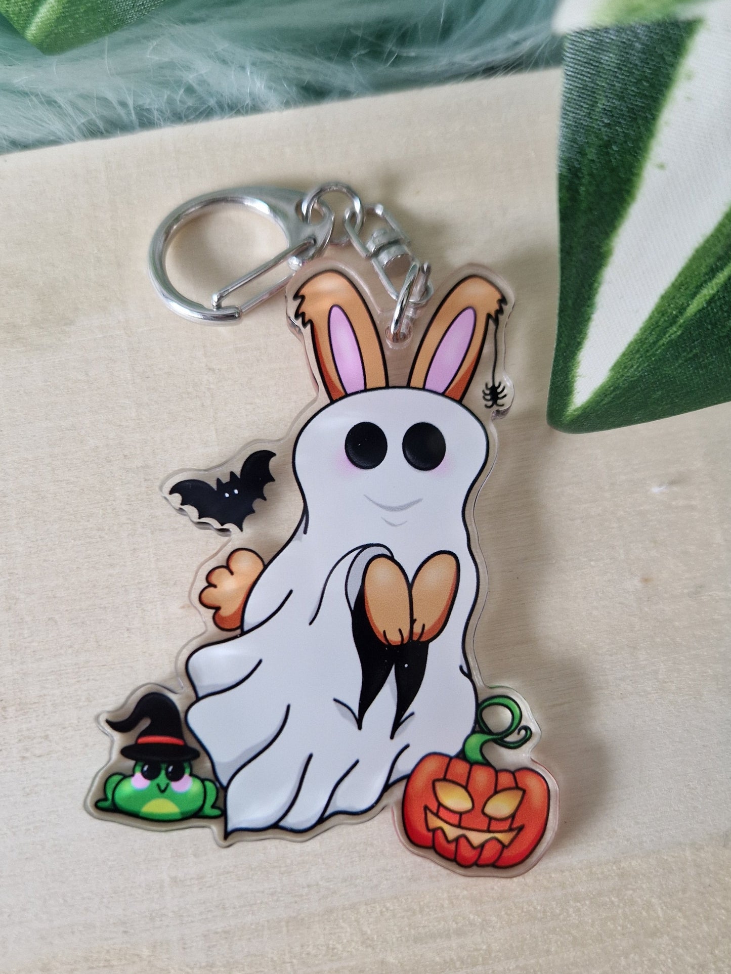 Halloween bunny Keychain | B-grade