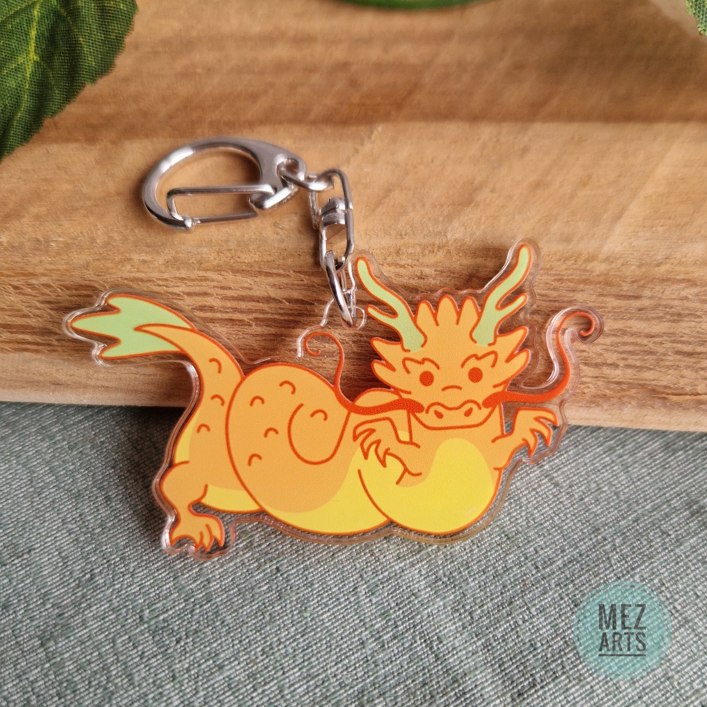 Sakura dragon | keychain