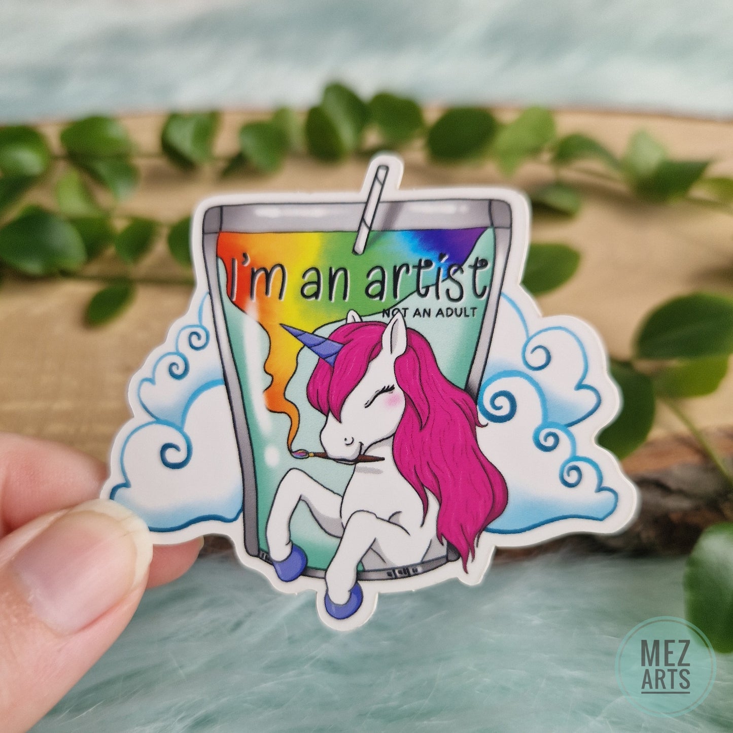 Artist Unicorn | sticker