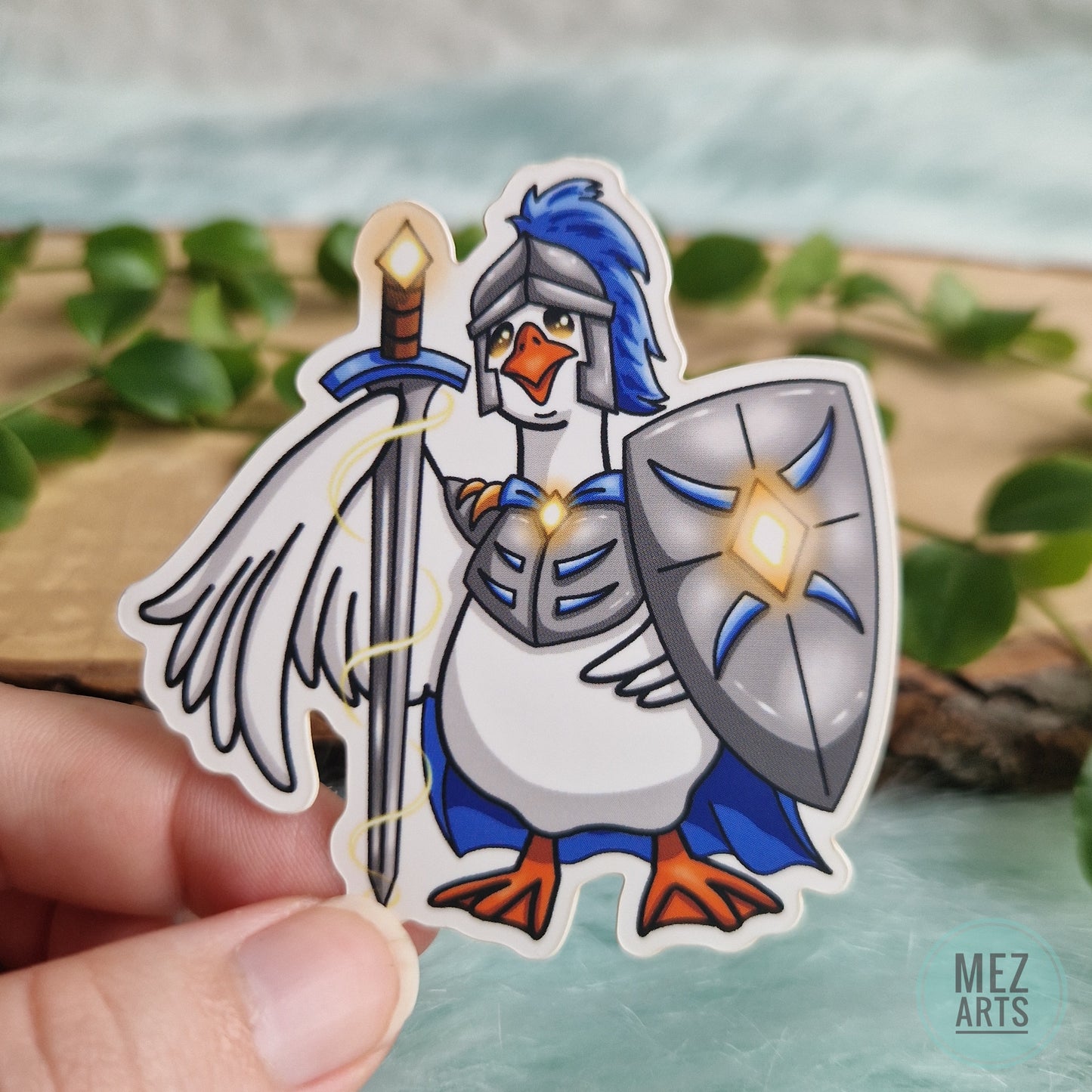 Goose Paladin | sticker