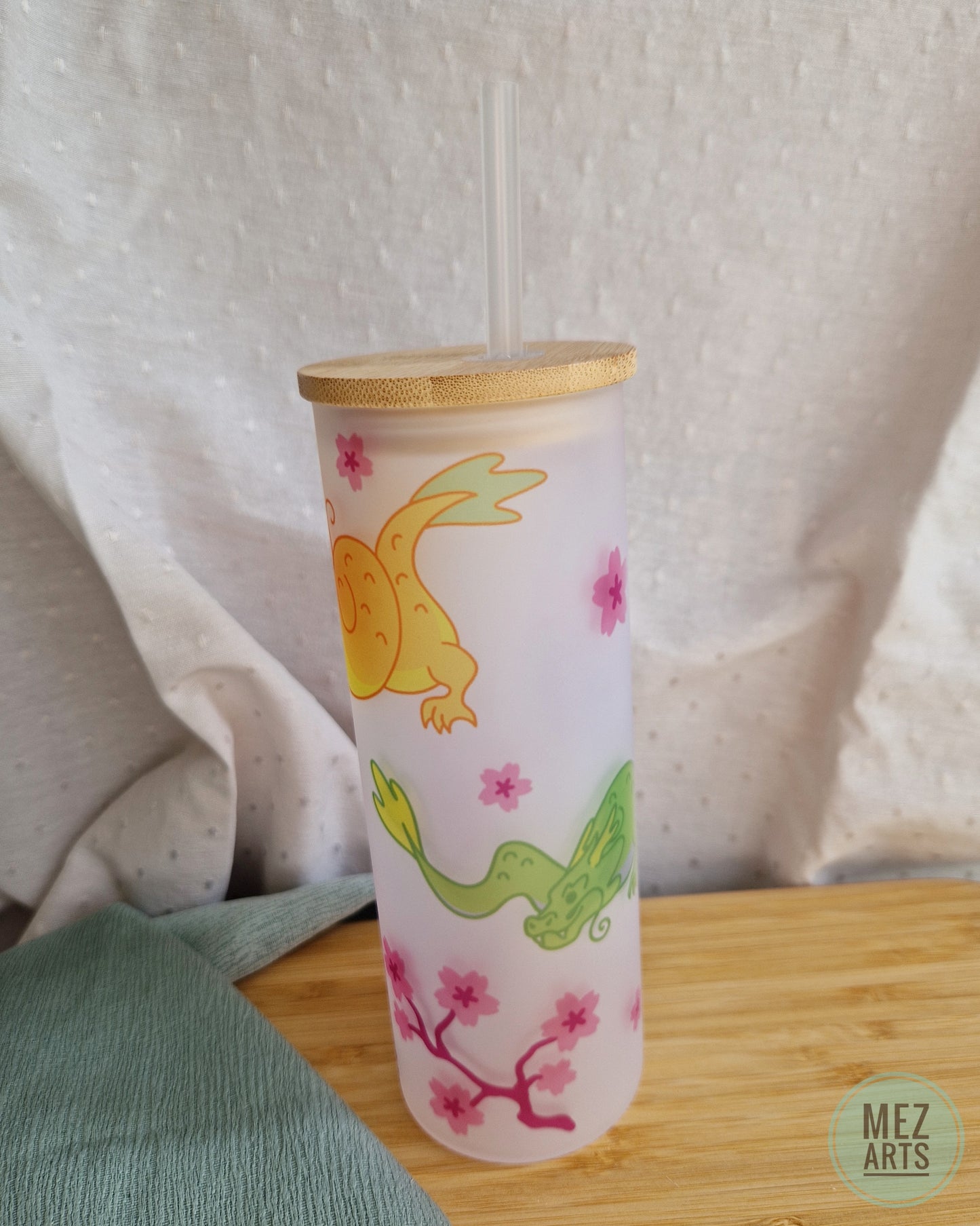 Sakura dragon | tumbler