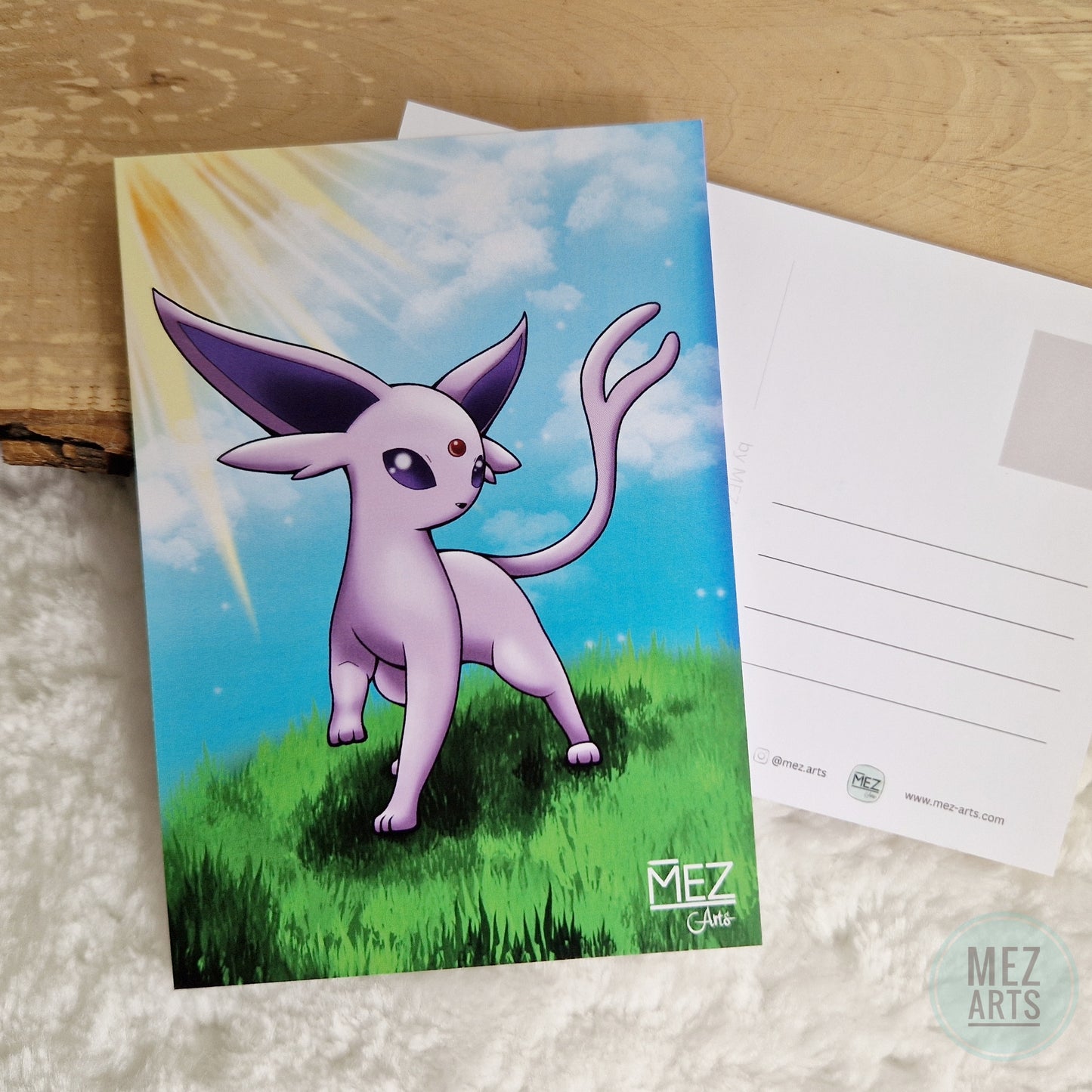 Espeon | postcard