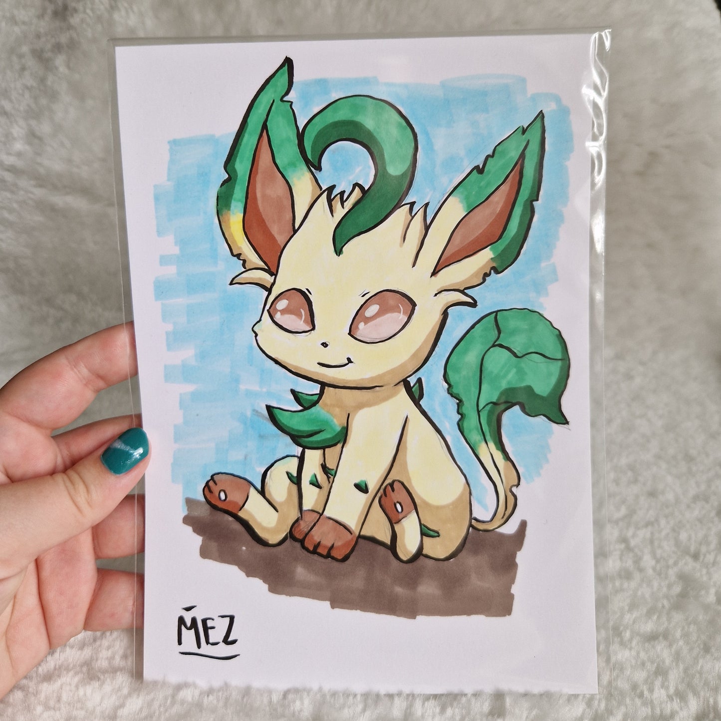 Leafeon | Original Sketch