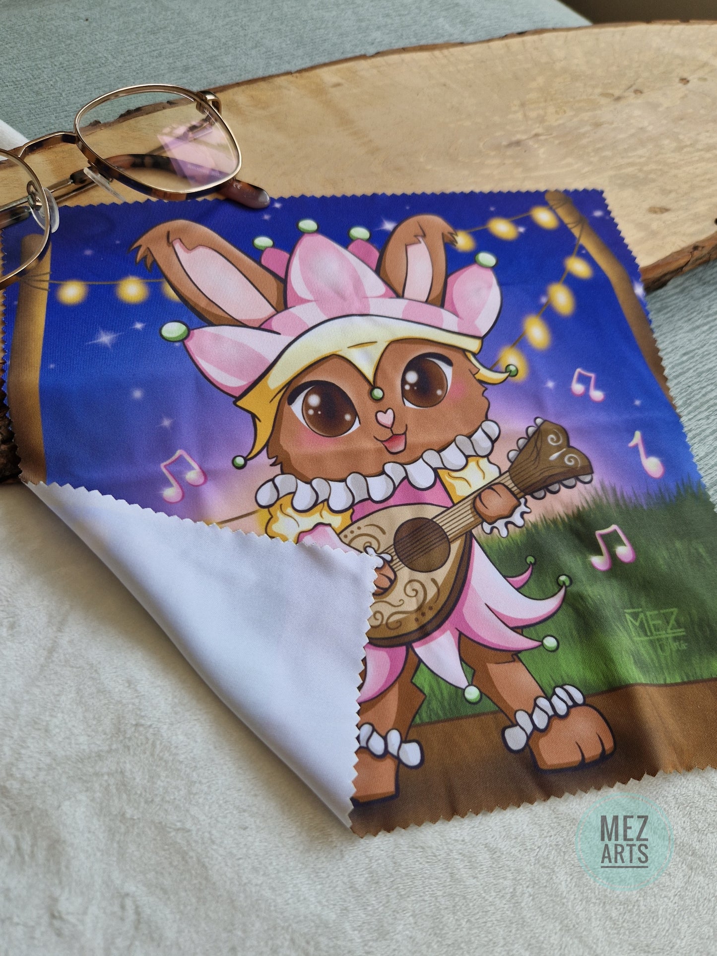 Bard bunny | Glasses Cloth