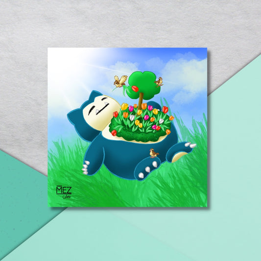 Snorlax | art print