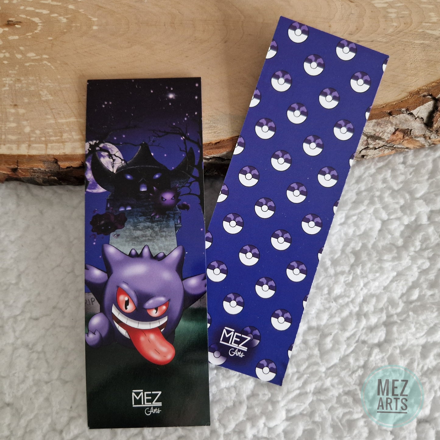 Gengar, Ghastly and Haunter | bookmark