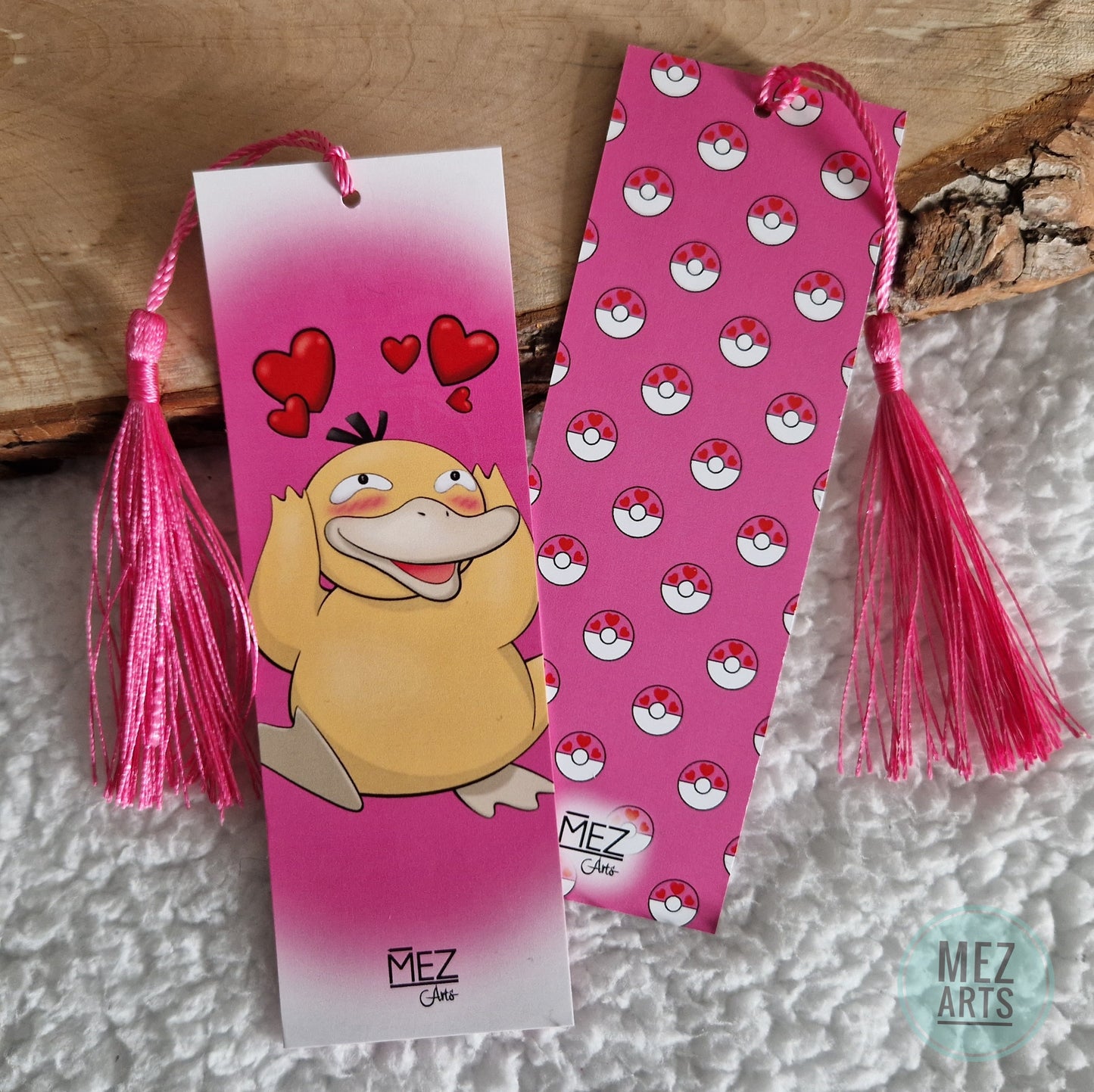 Psyduck in love | bookmark